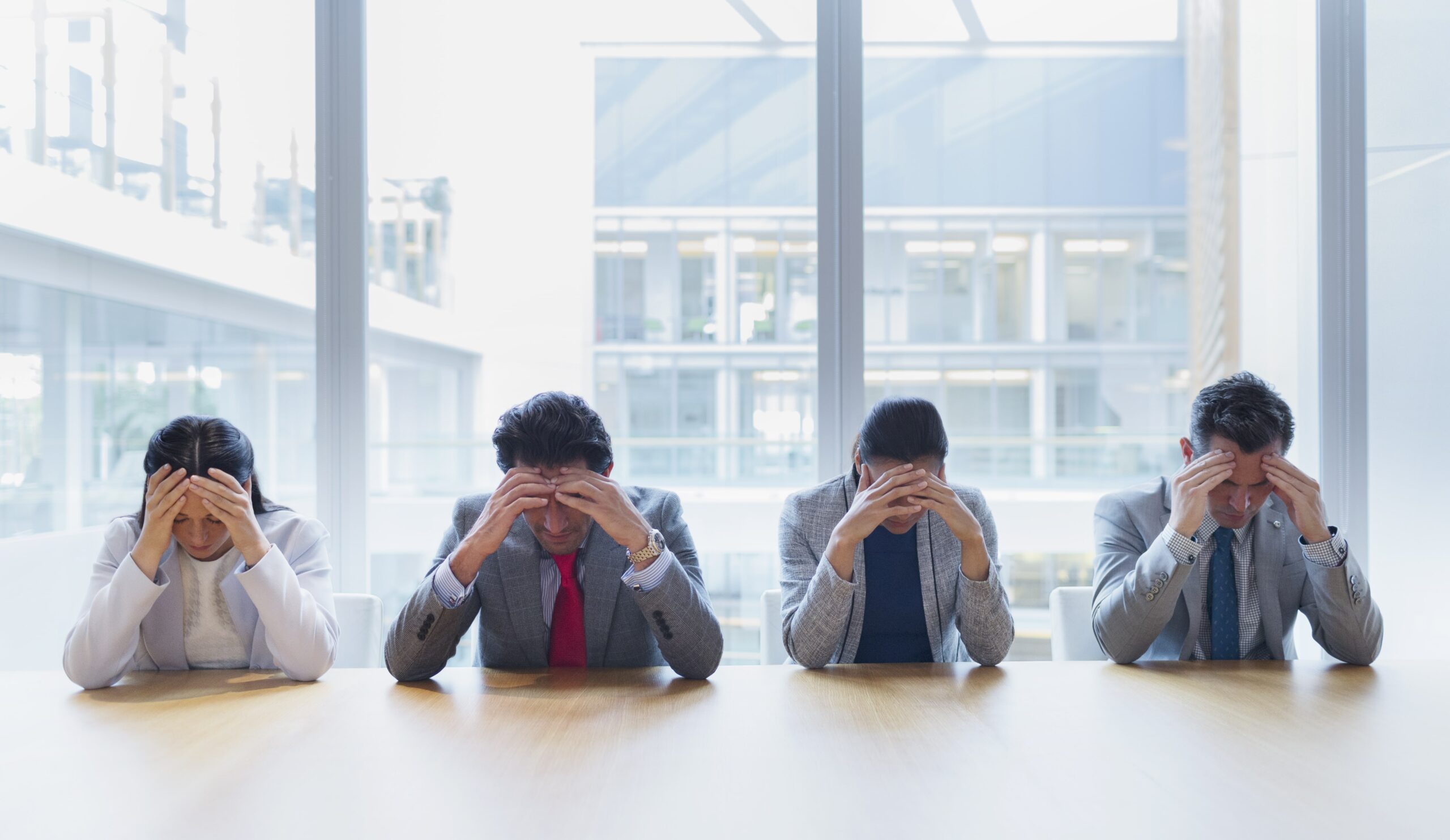 Employees feeling the burnout at work